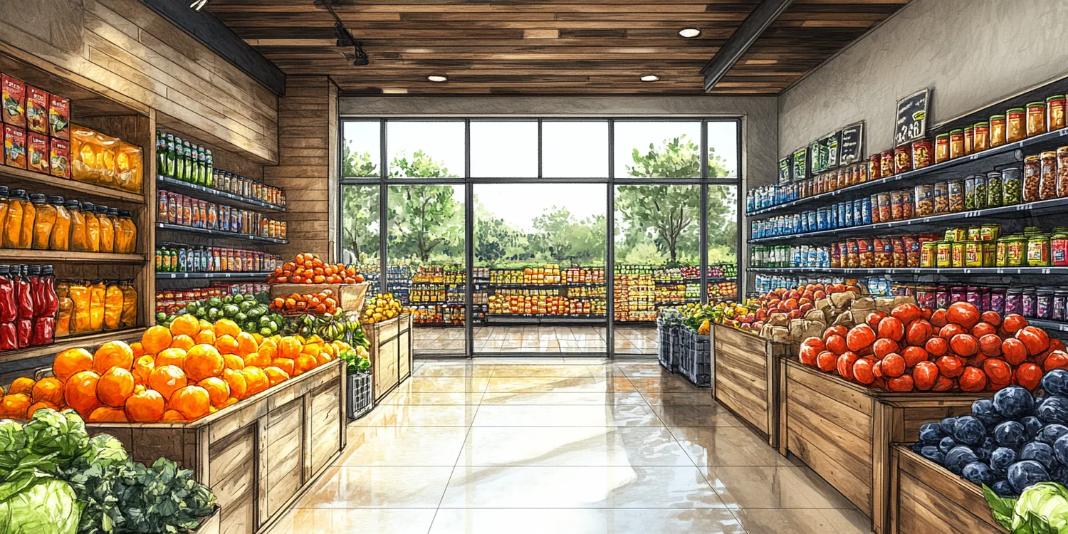 Otwarcie sklepu spożywczego na franczyzę