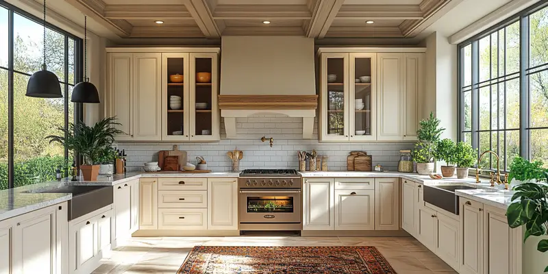 Co na ścianę między meble kuchenne?