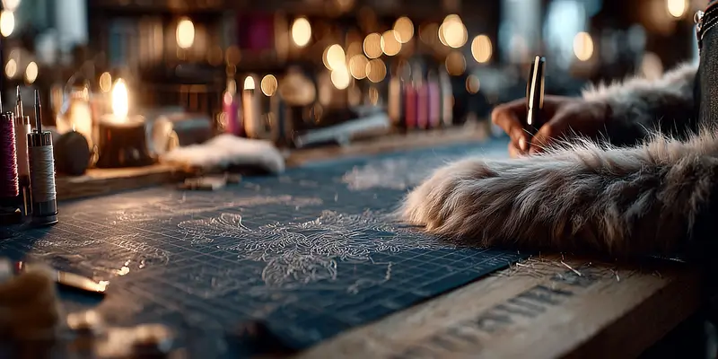 Futerko do cosplay na rolce